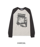 Vision Color Matching Raglan Long Sleeve