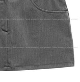 Merge low-rise skirt pants