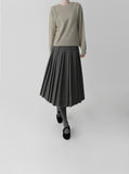 Wool Whole Garment Round Knit