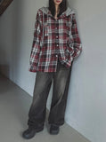 Kench incisional balloon denim pants