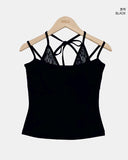 Sucheu Halter Layer Sleeveless