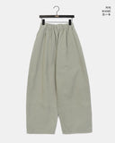 Turnon Cotton Color Wide Banding Pants