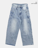 Leanne Low Curved Denim Pants