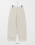 Nicohi Peach Fuzz Wide Cotton Pants