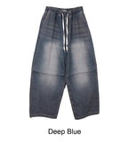 Eka Balloon Banding Denim Pants