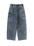 Rotor Stitch Balloon Denim Pants