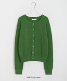 Lacuna Color Round Knit Cardigan