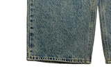 Naf washed denim wide pants