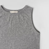 Inner round neck slim fit sleeveless