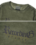 Recording Studio Pigment Crop Long Sleeve