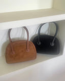 Hittite Suede Stitch Tote Shoulder Bag