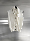 Lumen Scarf Shawl Knit Vest