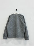 Velua crop knit cardigan
