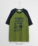 [unisex] Momoku color matching printing over short sleeve tee