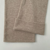 Knit Two-Way Hood Zip-Up Banding Loose Fit Pants Two-Piece Set