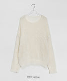 Itnewa Summer Color Net Long Sleeve Knit