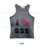 Love money pad sleeveless