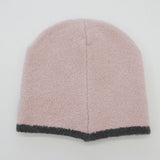 Zeta Lettering Color Matching Knit Beanie