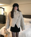 Roin Suede Mini Skirt