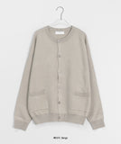 [unisex] Pokinin pocket over knit cardigan
