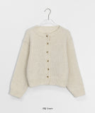 Menico Boucle Crop Cardigan