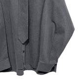[PREMIUM/MADE] Big collar balloon fade tie shirt