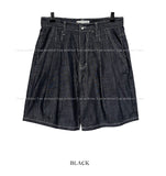 Summer Pintuck Denim Short Pants