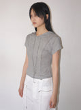 TENCEL LINE HOOD HALF T