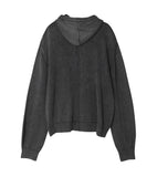 Pesed Pigment Knit Hood Zip-Up