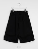 [unisex] Esor Parachute Banding Bermuda Pants