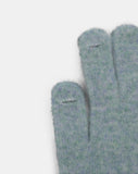 Naming Wool Bocashi Knit Touch Hole Finger Gloves