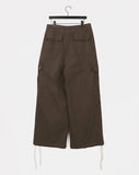 Sezer Wide Cotton Two Way Cargo Pants