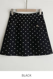 Tibel Dot Knit Mini Skirt