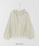 Olben Summer Flower Hood Wind Jumper