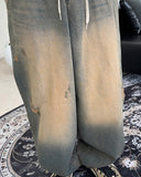 Taran Washing Balloon Denim Pants