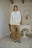 Bunny Flower Embroidered Hoodie