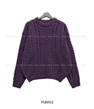 Forre Cable Heavy Round Knit