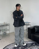 Raikin Herringbone Check Shirt