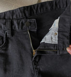 Want brushed black bootcut pants