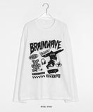 [unisex] Kraco Printing Knit Long Sleeve Tee