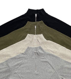 Id cut half zip-up muscle tee