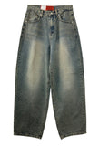 Grayish Washing Point Denim