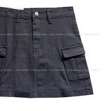 Kenin incision cargo miniskirt