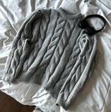 Mushroom Boucle Knit
