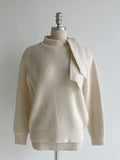 Jewel Tie Half-Neck Hachi Knit