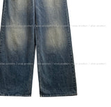 Benny loose wide denim pants