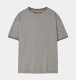 STRIPE LAYERED HALF T