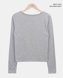 Denny Slim Fit Plain Basic T-Shirt