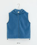 [BAONHAUS] Camrover Fleece Hood Vest