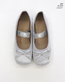 Sharon balletcore ribbon satin flat shoes